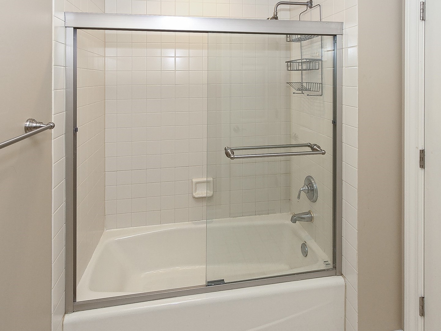 261 Course Drive Lake In The Hills, IL 60156 - Photo 19 of 35 a bathroom with a shower