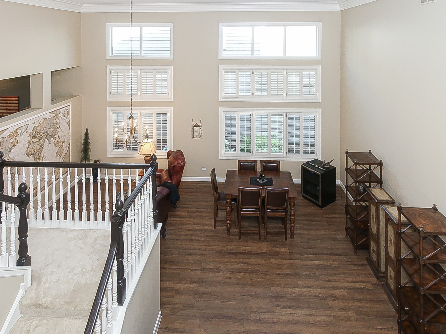 261 Course Drive Lake In The Hills, IL 60156 - Photo 7 of 35 a view of a dining room with furniture and windows