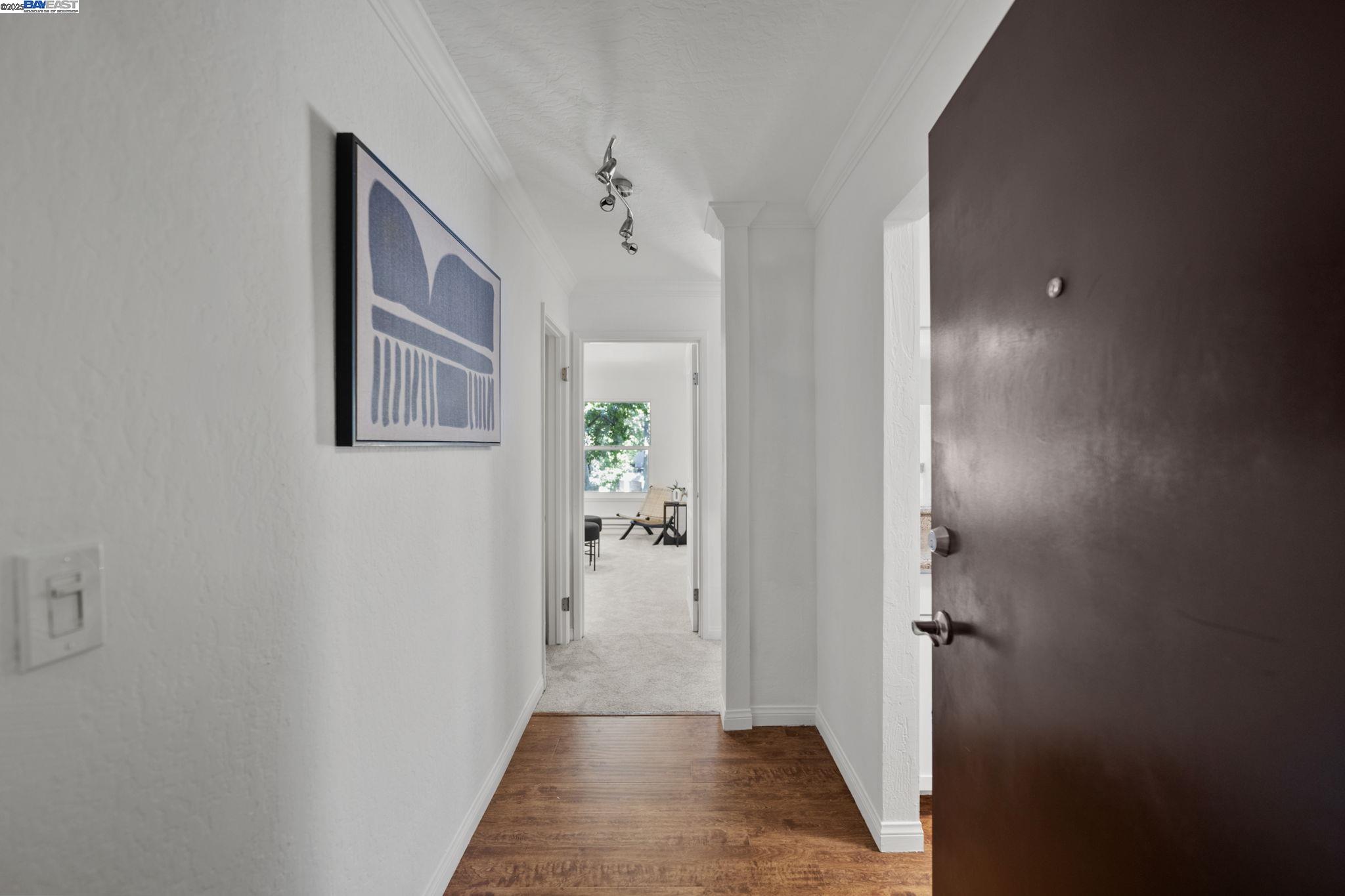1085 Murrieta Boulevard, Unit 222 Livermore, CA 94550 - Photo 25 of 25 a view of a hallway with interior of the house