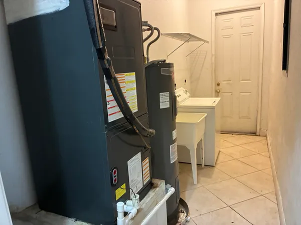 a view of a small room