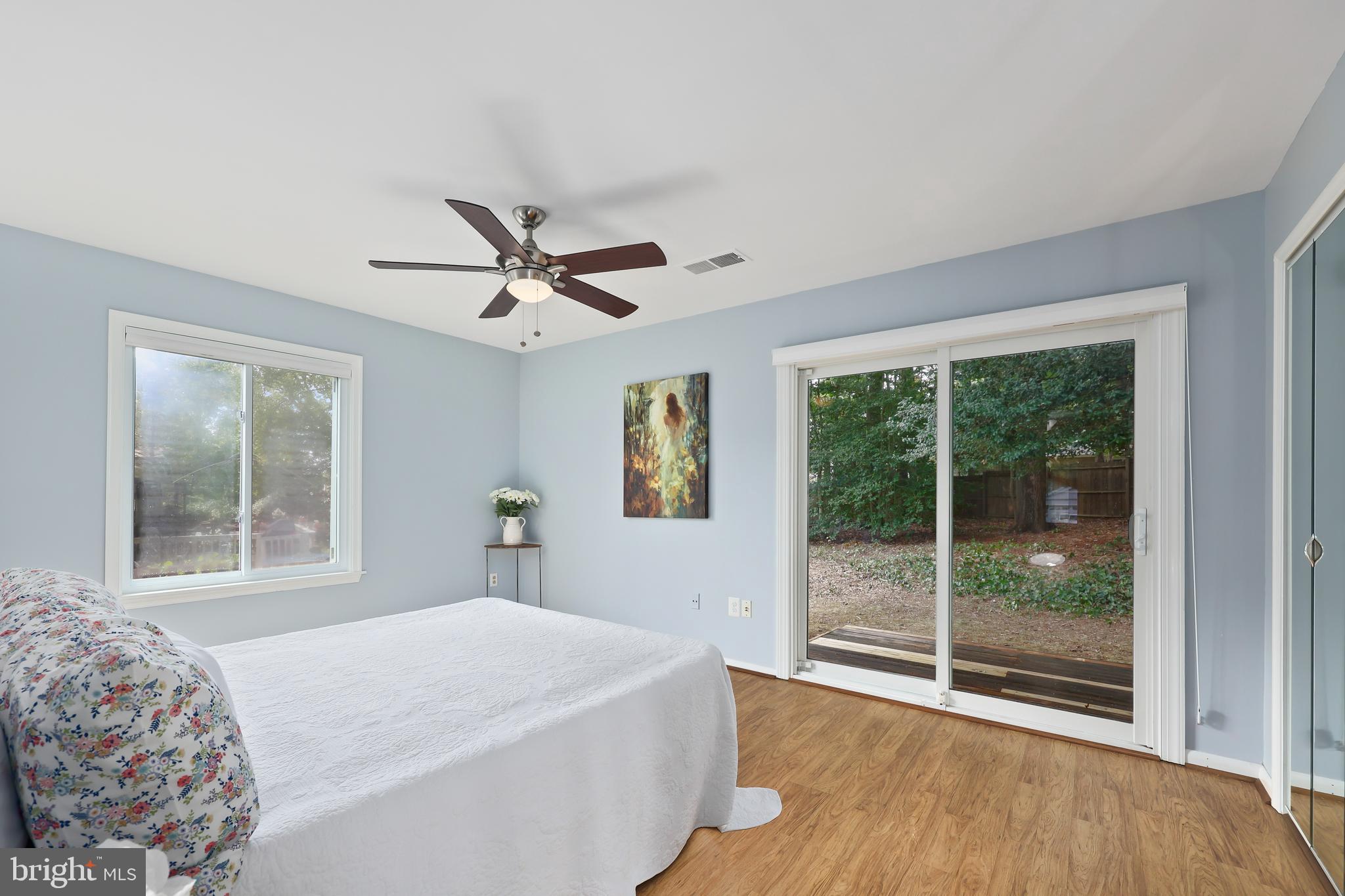 5344 Aylor Road Fairfax, VA 22032 - Photo 15 of 30 Primary Bedroom with sliding door
