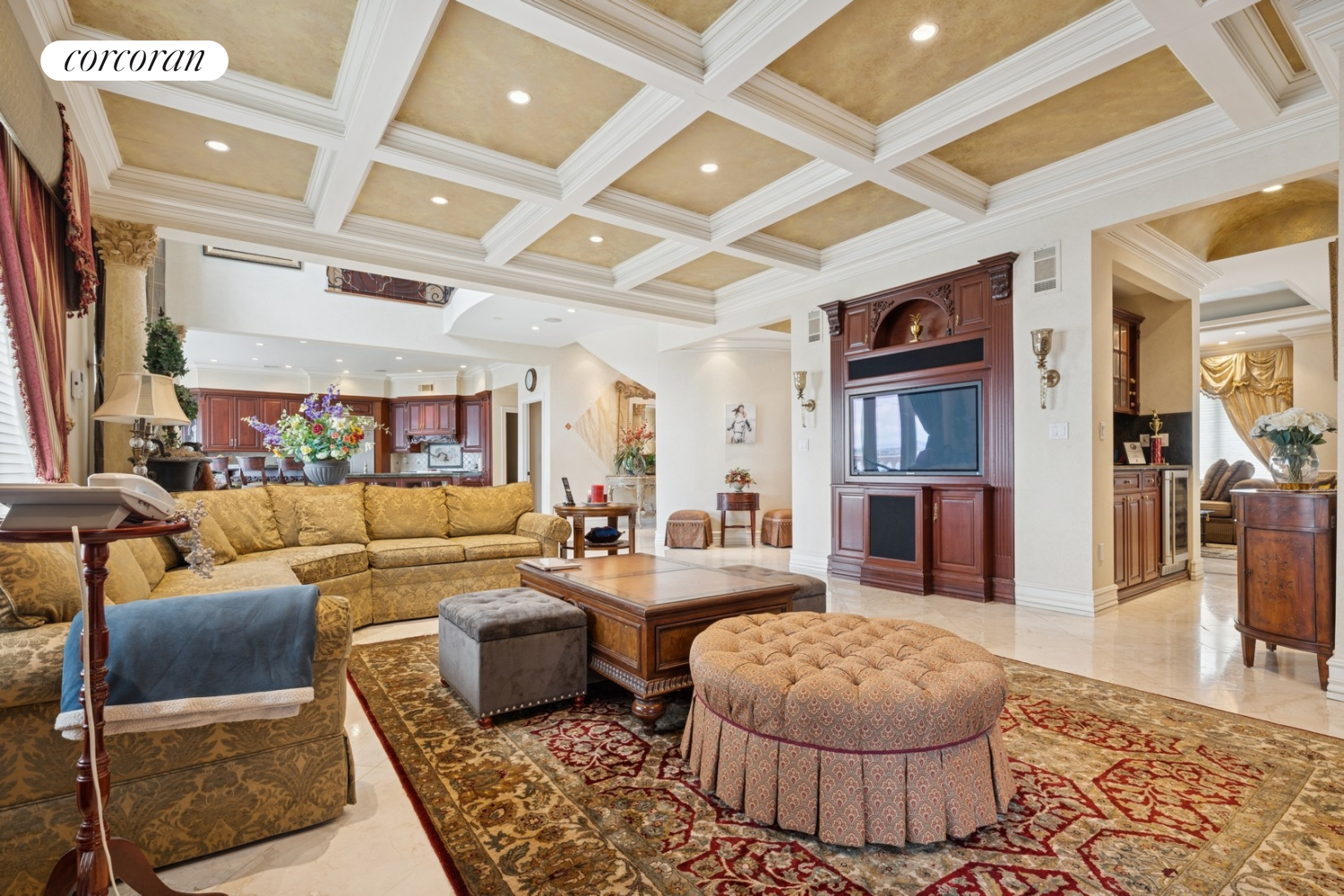 1-15 Samos Lane Queens, NY 11357 - Photo 5 of 32 a living room with furniture and a rug