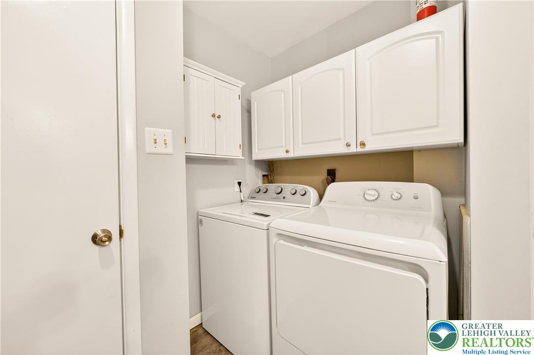 1575 Creekside Road, Unit A2 Whitehall, PA 18052 - Photo 22 of 26 a utility room with dryer and washer
