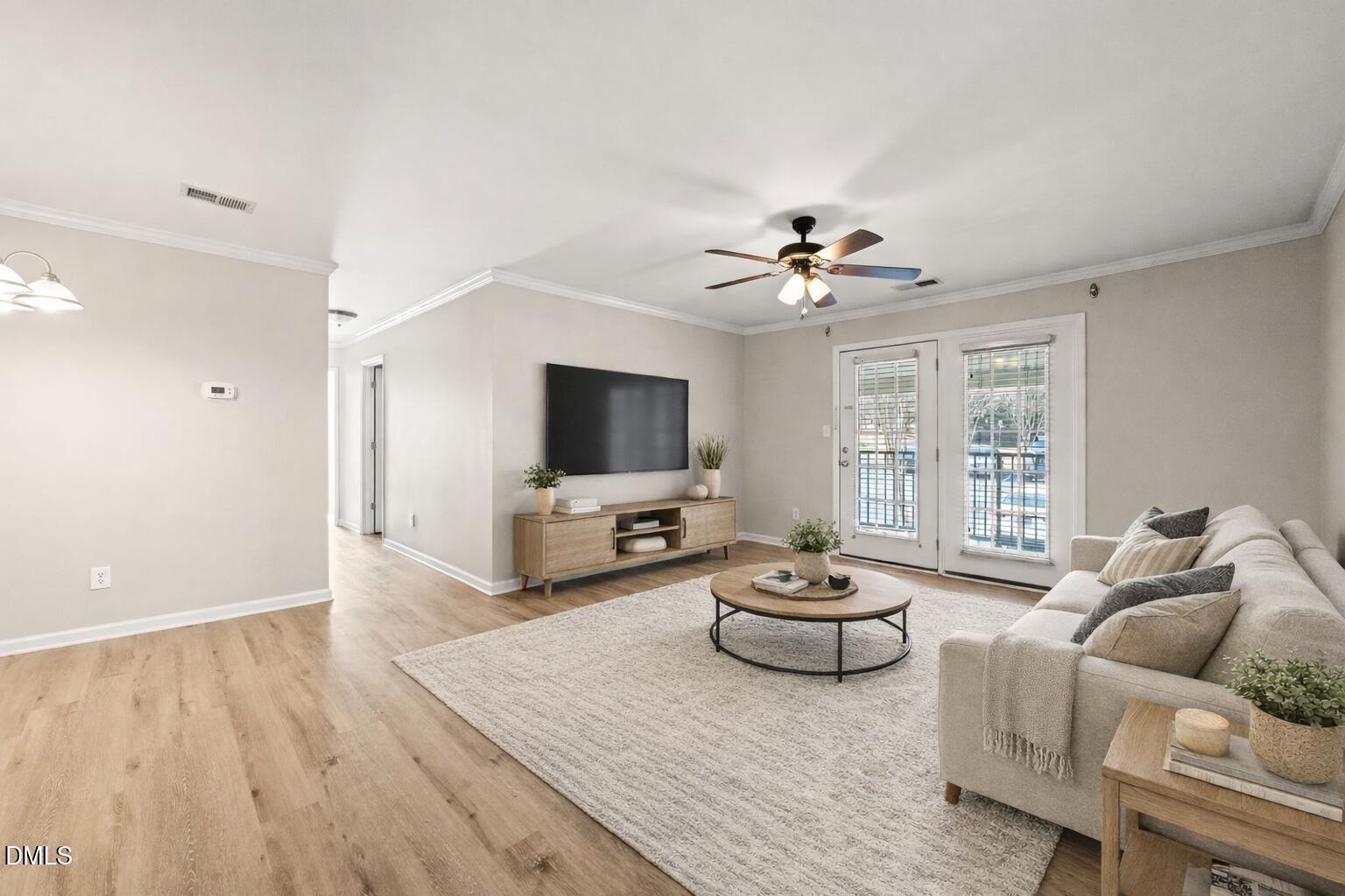 2304 Myron Drive, Unit 202 Raleigh, NC 27607 - Photo 2 of 31 Contemporary neutral-toned living room s