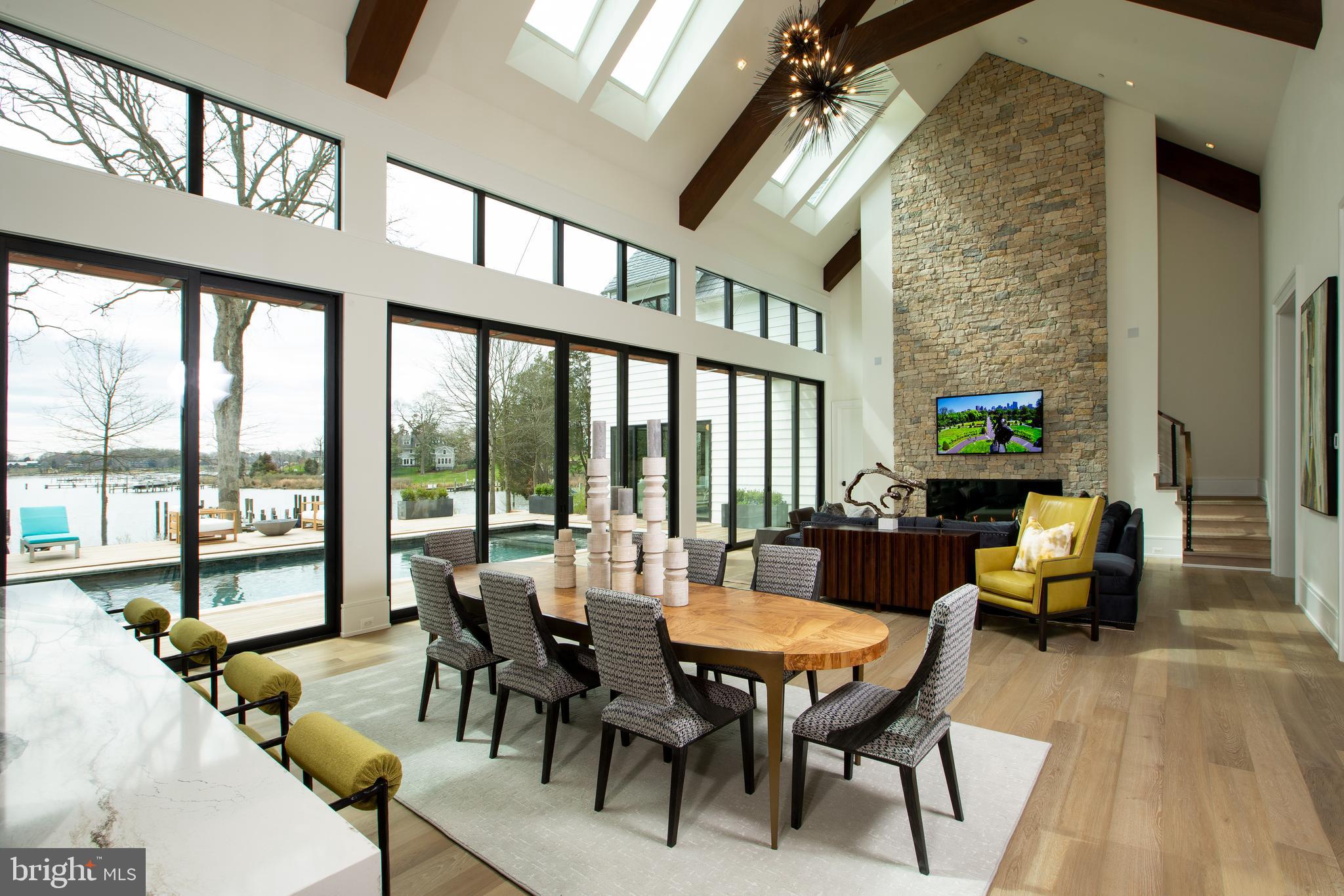 964 Melvin Road Annapolis, MD 21403 - Photo 4 of 30 Great room with dining and chef's kitchen