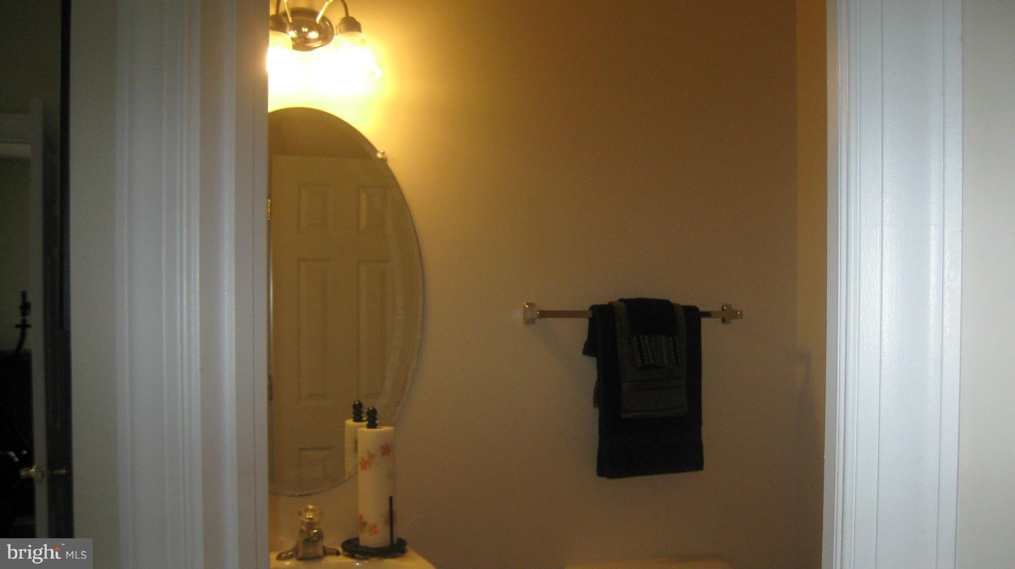 Main level half bath