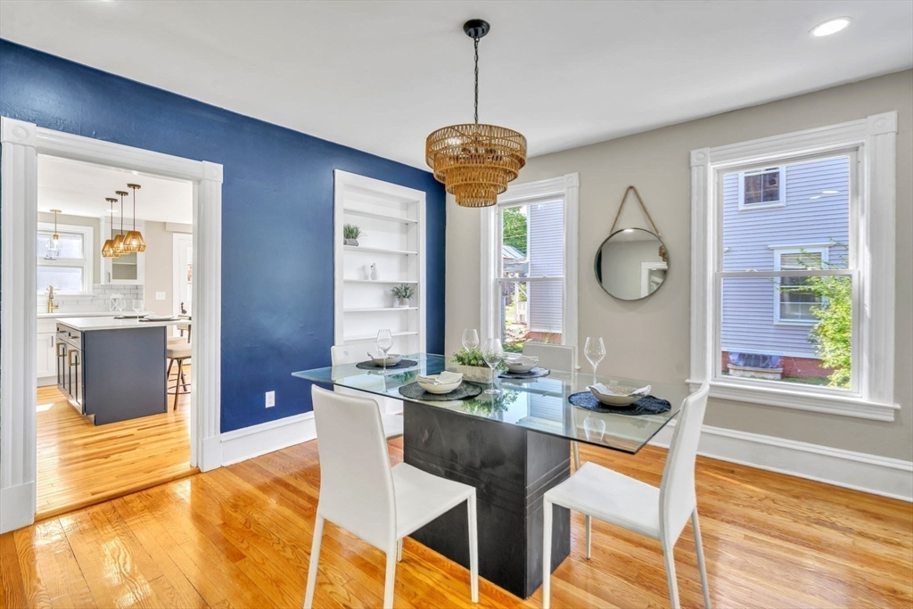 31 Park Street Northampton, MA 01062 - Photo 10 of 40 a view of a dining room with furniture window and wooden floor