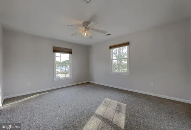 a view of city from a balcony