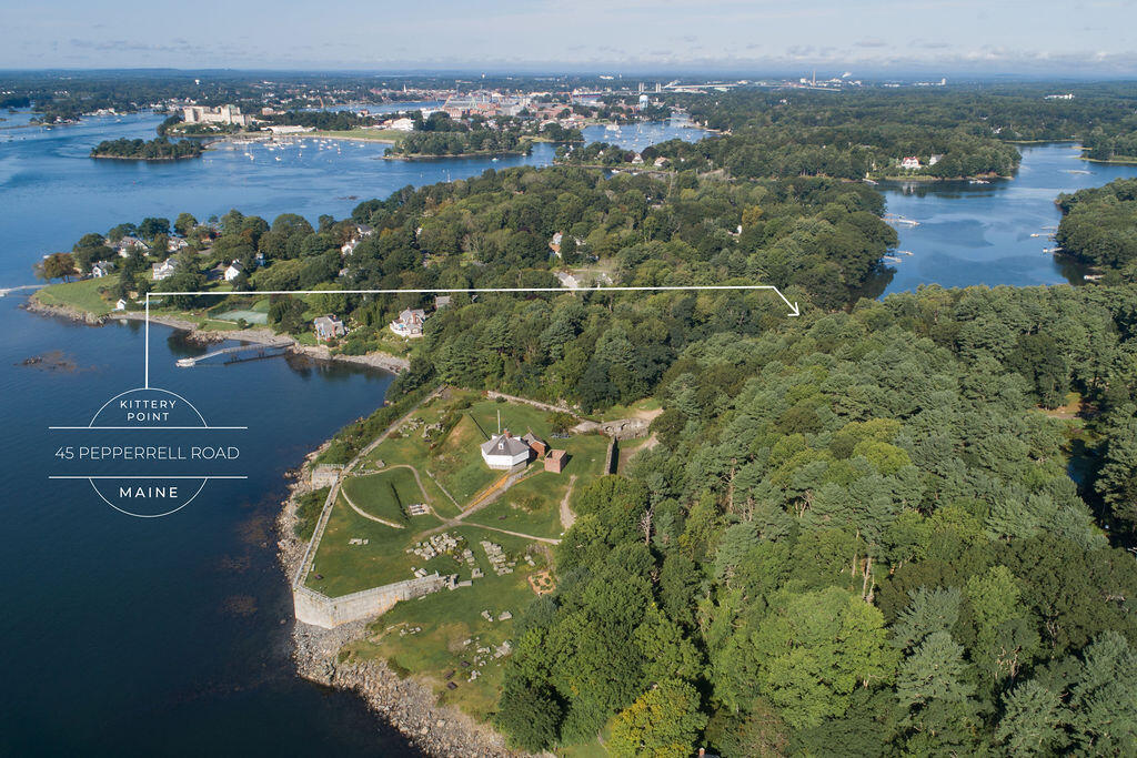 45 Pepperrell Road Kittery Point, ME 03905 - Photo 29 of 36 Drone