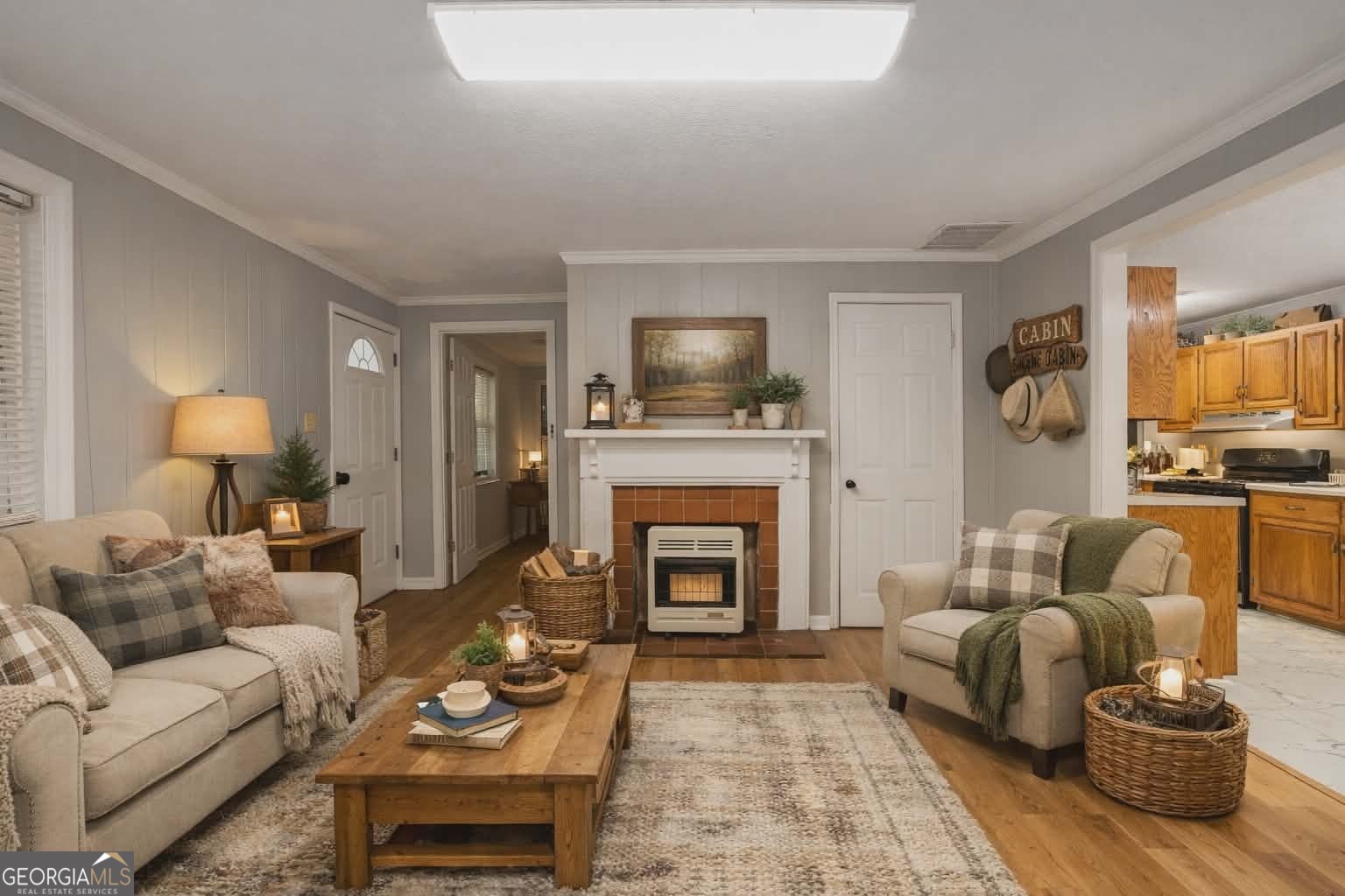 1330 Dunn Road Molena, GA 30258 - Photo 16 of 56 a living room with furniture and a fireplace