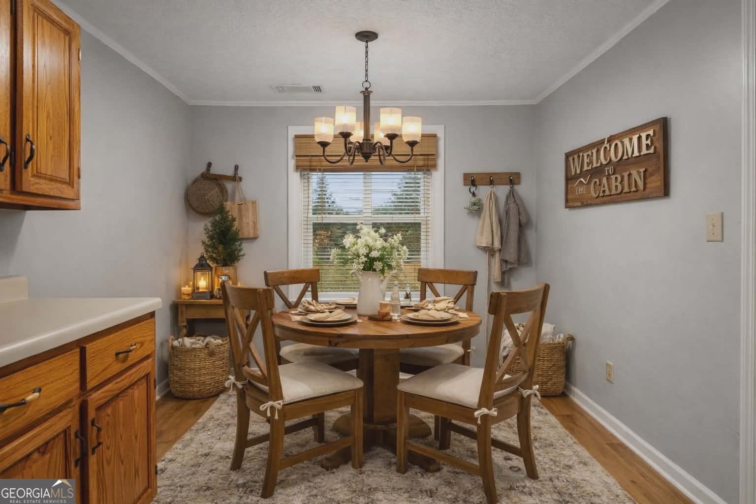 1330 Dunn Road Molena, GA 30258 - Photo 19 of 56 a view of a dining room with furniture window and wooden floor