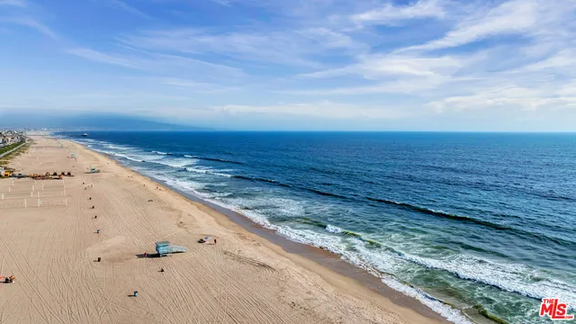 a view of beach and ocean