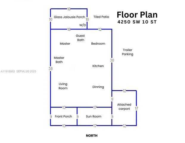 $900,000 | 4250 Southwest 10th Street, Miami, FL 33134