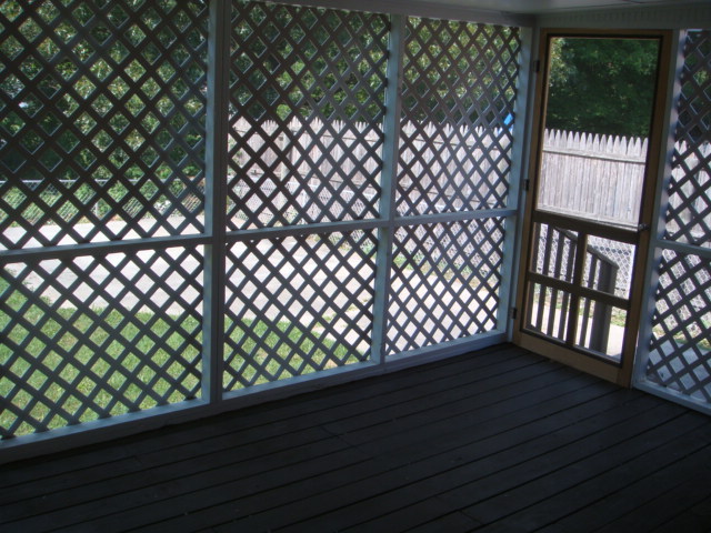 4919 Rowe Ridge Road Northwest Roanoke, VA 24017 - Photo 14 of 15 screened back porch