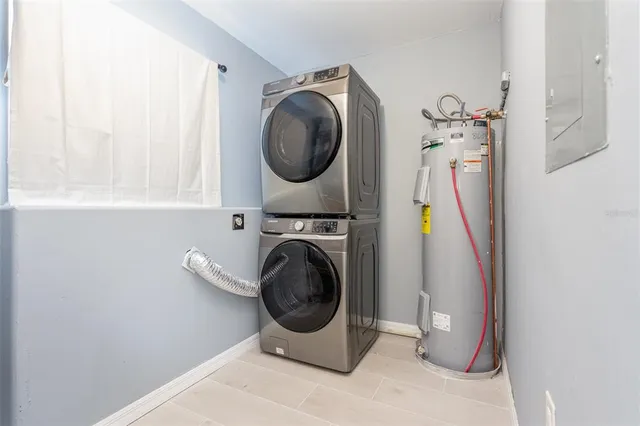 a view of a room with an empty space