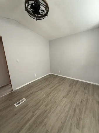 wooden floor in a gallery
