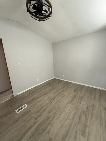 wooden floor in a gallery