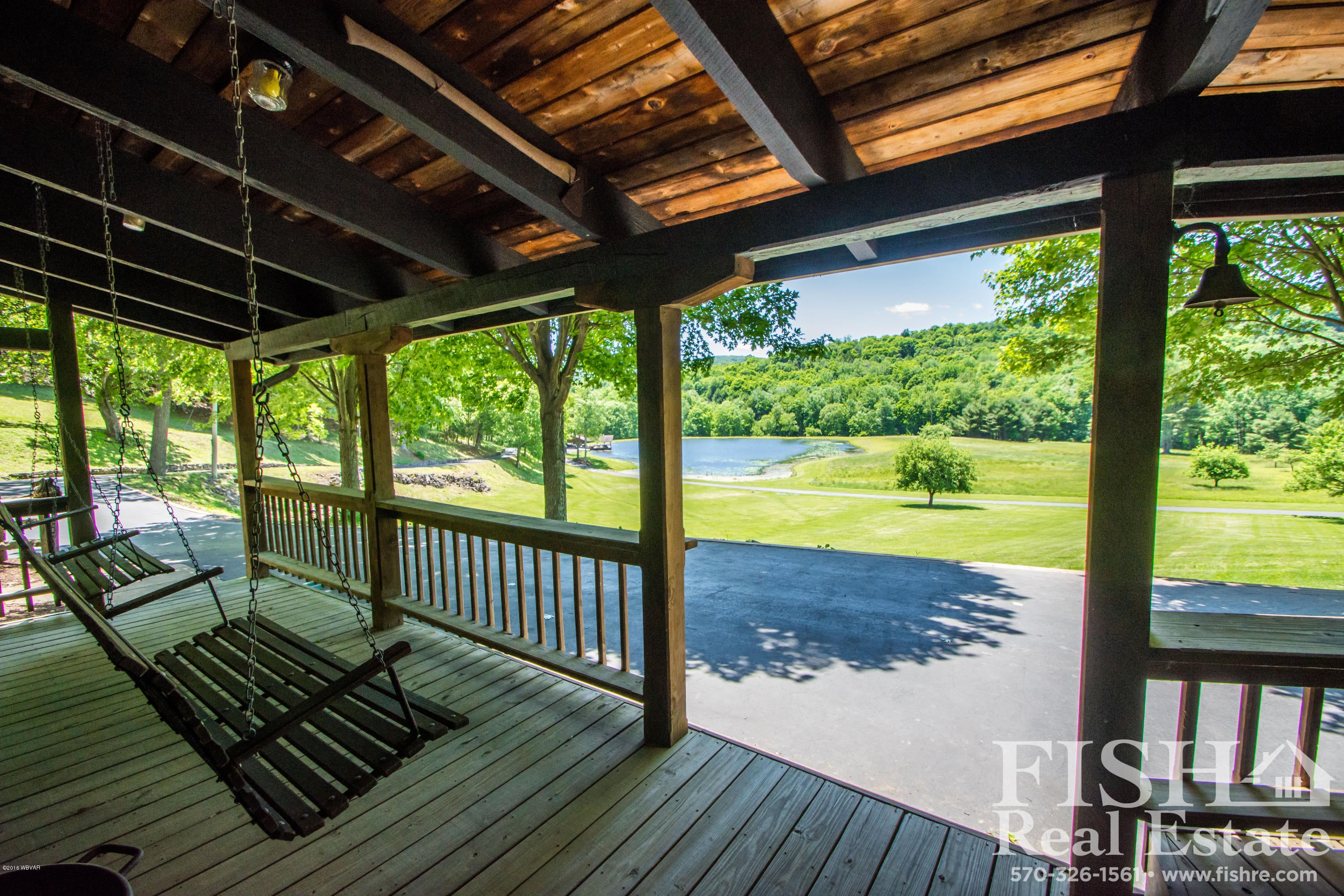 582 Mostellers Road Trout Run, PA 17771 - Photo 6 of 49 Front Porch View 2