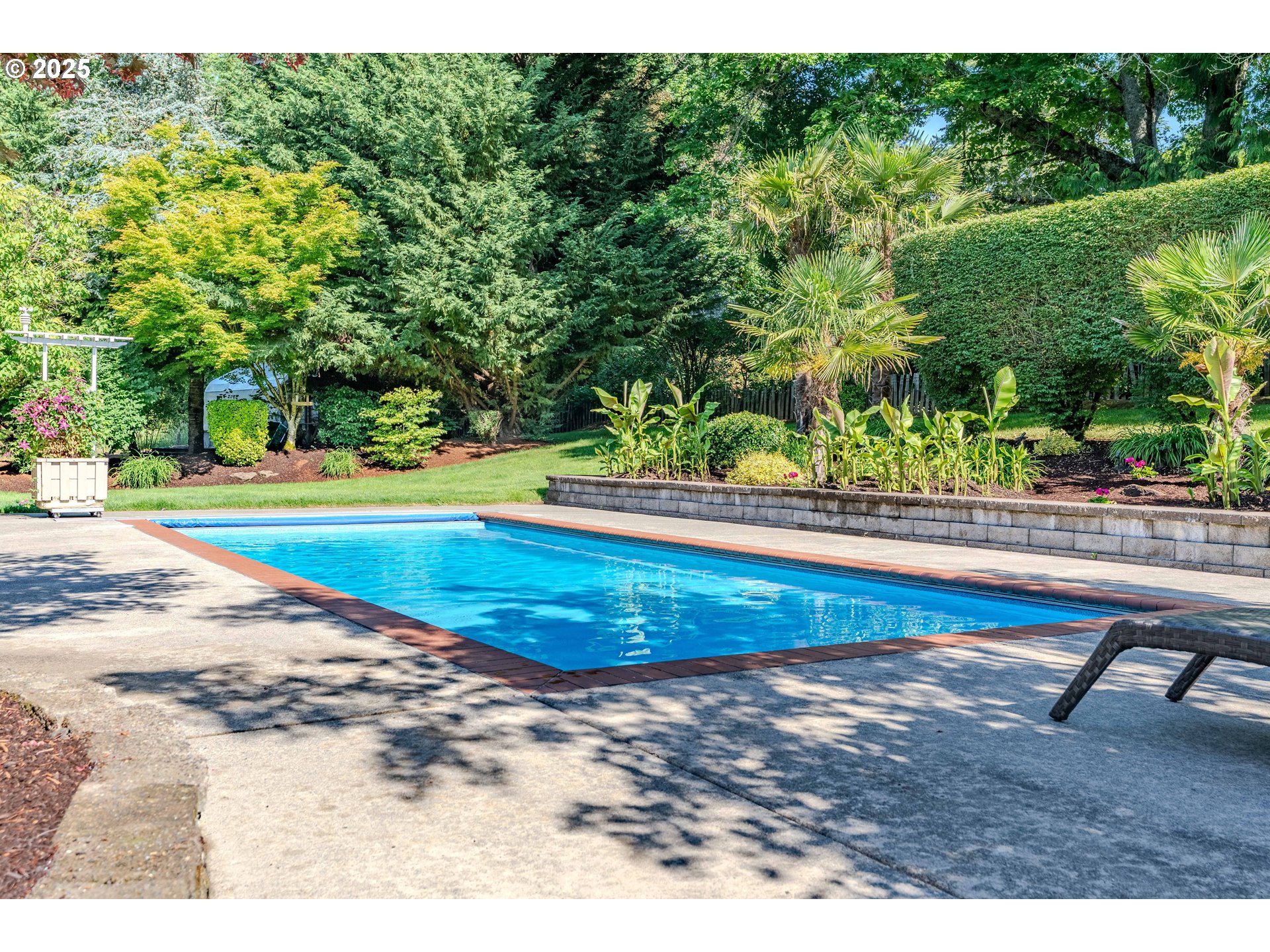32153 Southeast Bluff Road Gresham, OR 97080 - Photo 36 of 48 a view of a swimming pool with a yard