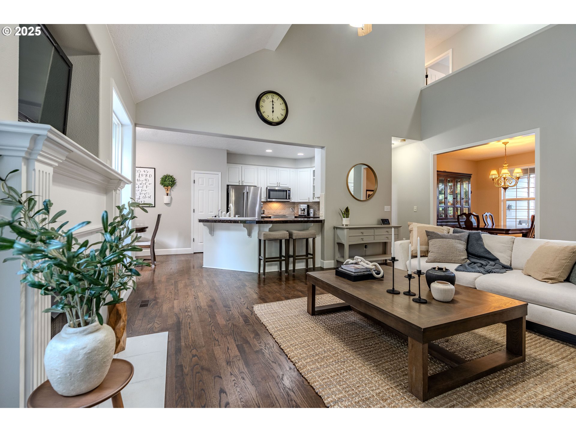 32153 Southeast Bluff Road Gresham, OR 97080 - Photo 8 of 48 a living room with furniture and wooden floor