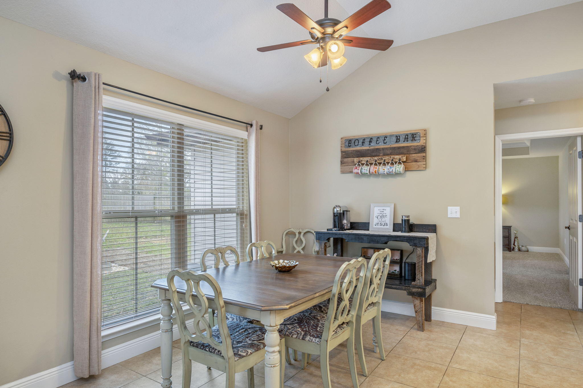 5811 Roberts Road Crestview, FL 32536 - Photo 16 of 35 a view of a dining room with furniture window and outside view