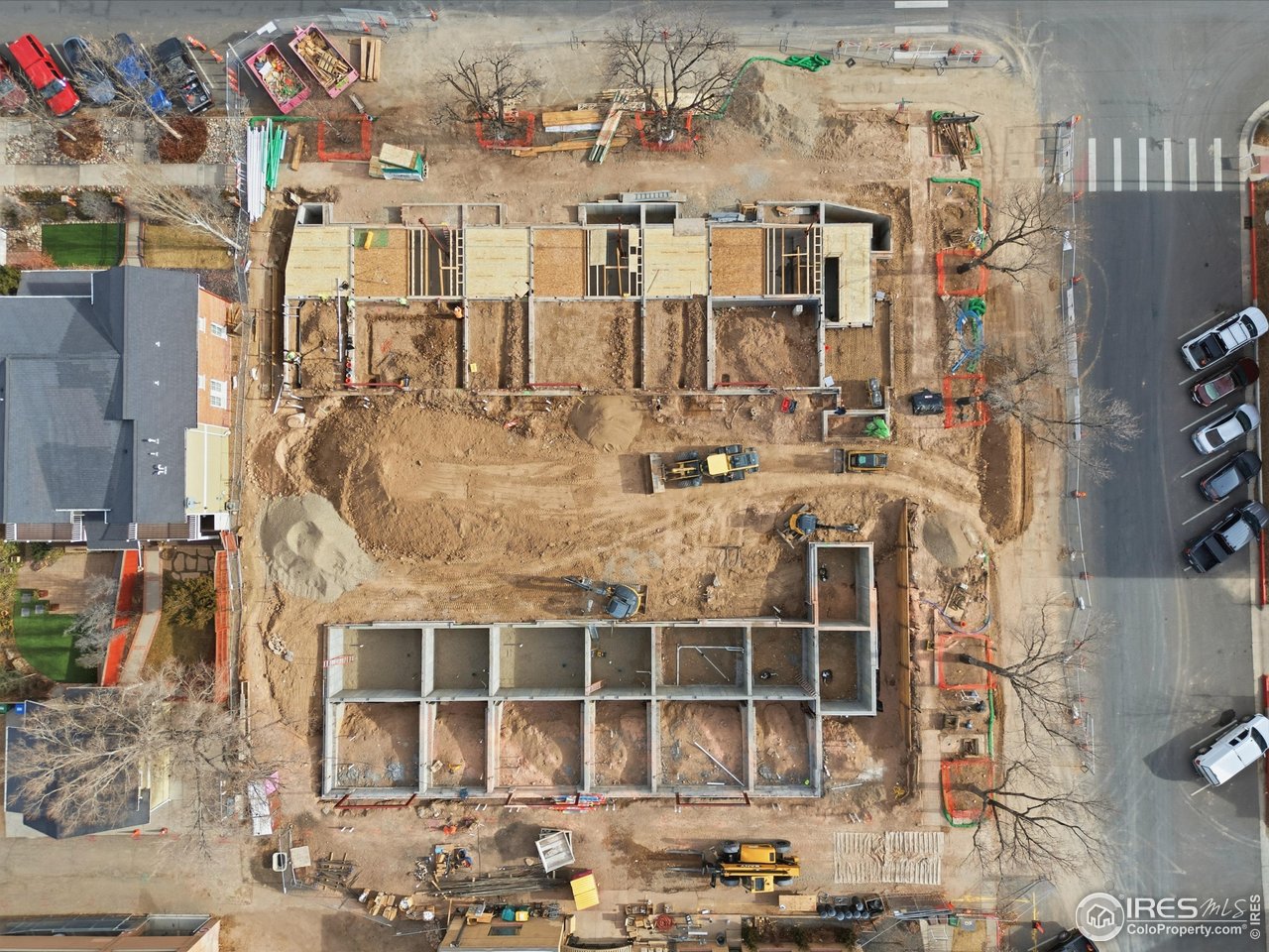 155 Mathews Street Fort Collins, CO 80524 - Photo 8 of 25 Foundation Walls are Up! Estimated delivery January of 2027