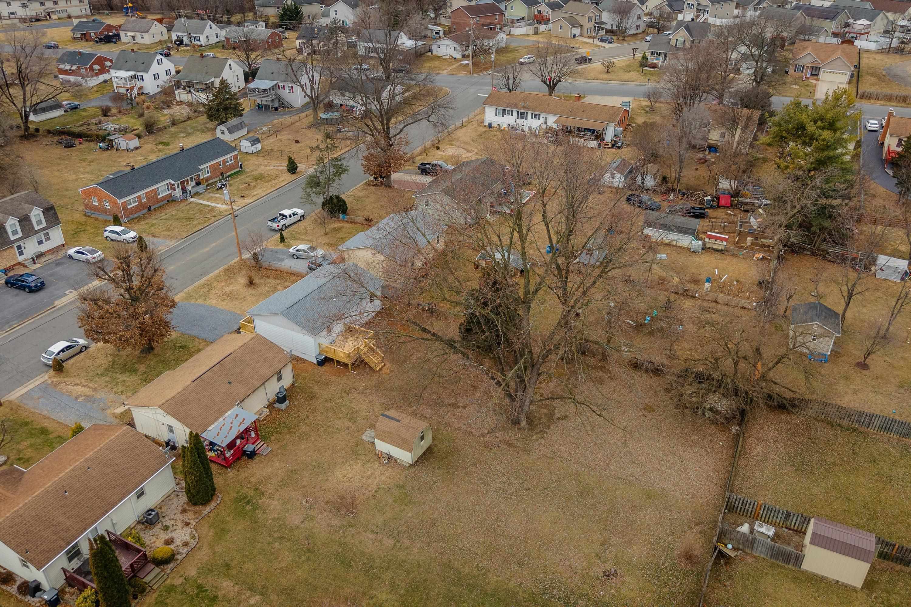 178 Suter Street Harrisonburg, VA 22802 - Photo 54 of 73 The aerial view of the homes location in a large, mature, area of town. This view highlights the location to Harrisonburg and surrounding areas.