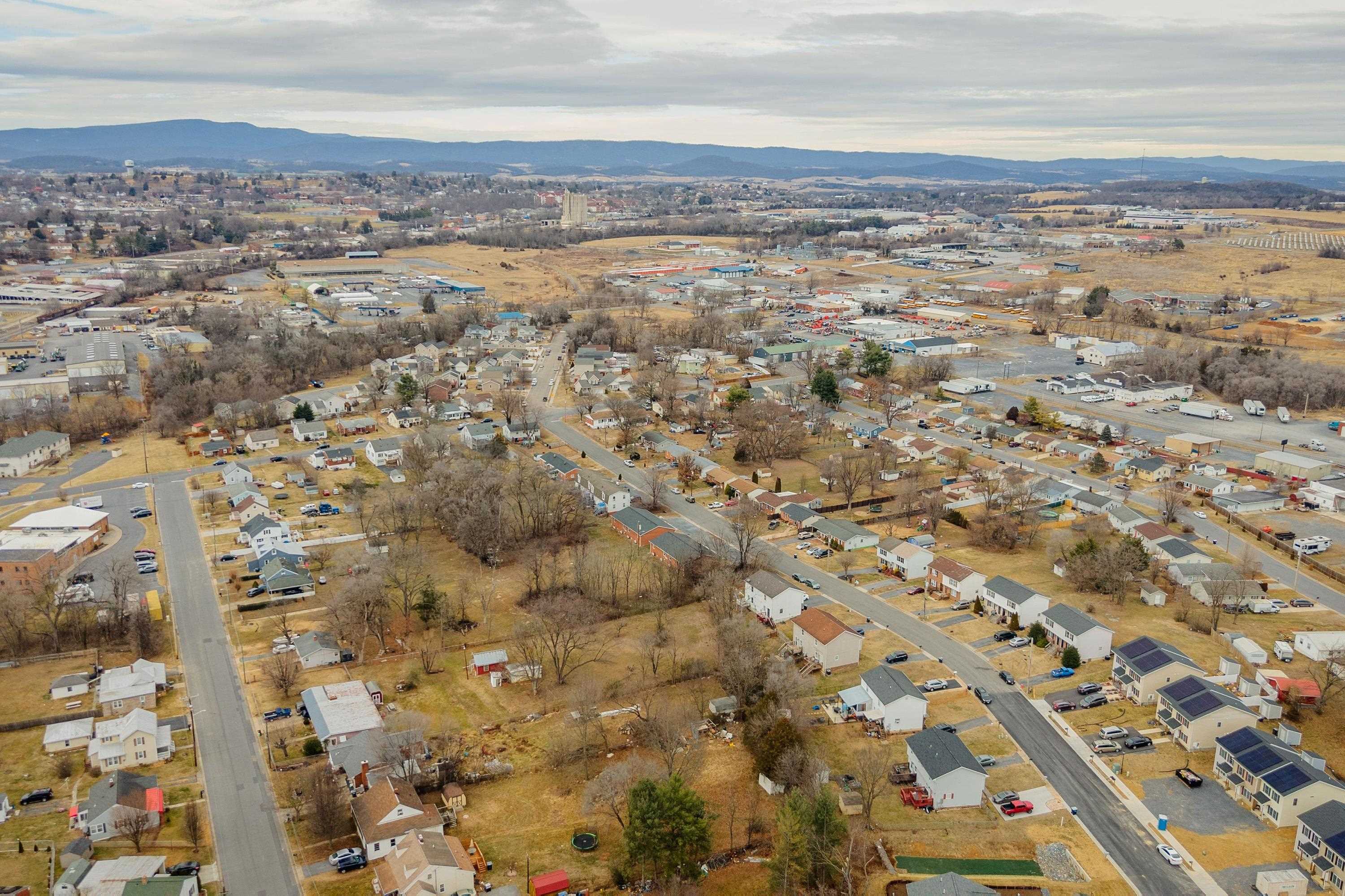 178 Suter Street Harrisonburg, VA 22802 - Photo 63 of 73 an aerial view of residential building and parking space