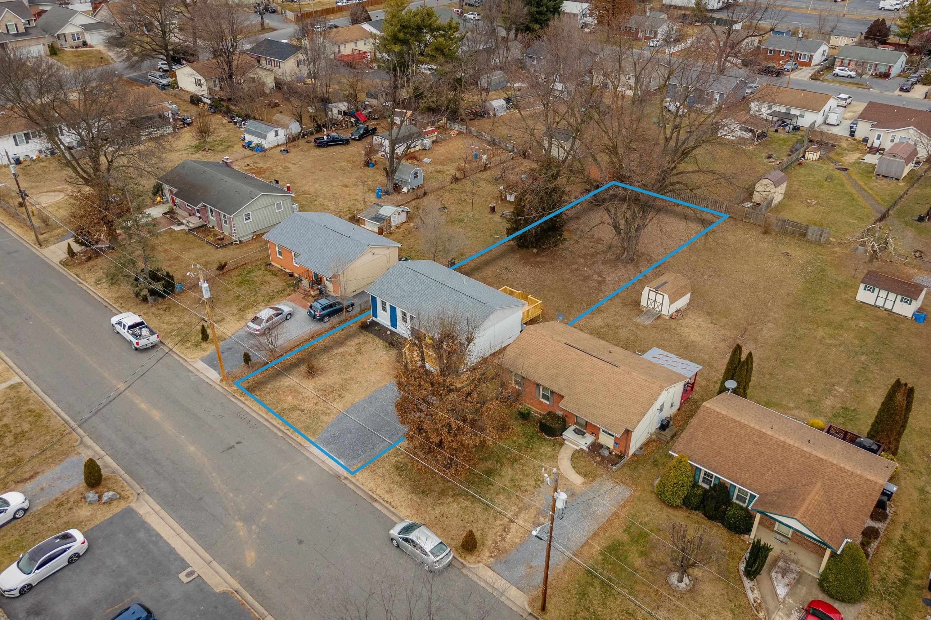 178 Suter Street Harrisonburg, VA 22802 - Photo 69 of 73 The aerial view of the homes location in a large, mature, area of town. This view highlights the location to Harrisonburg and surrounding areas.