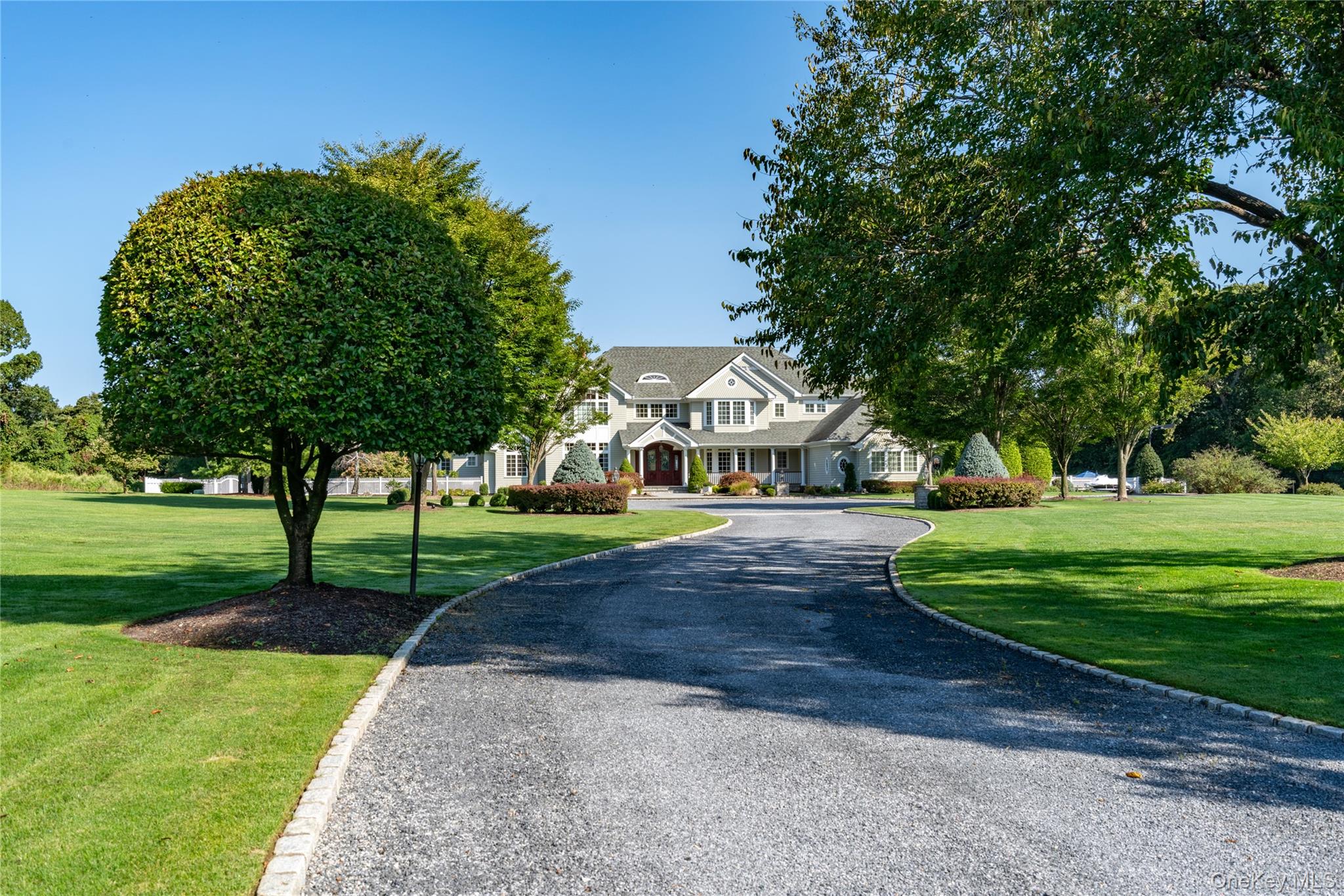 697 Short Beach Road Nissequogue, NY 11780 - Photo 6 of 46 a view of a park with plants and trees