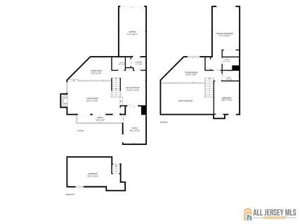 a picture of a floor plan