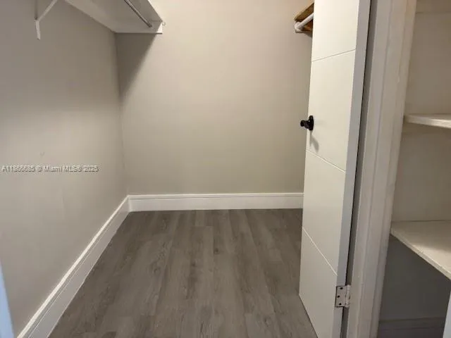 a view of a small space