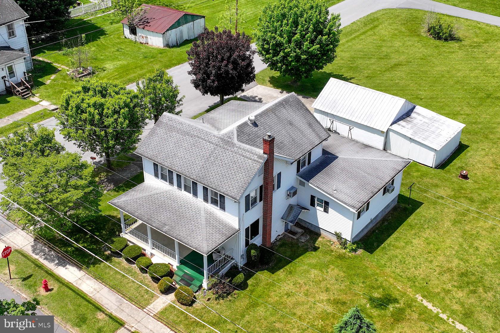 601 16th Street Saxton, PA 16678 - Photo 52 of 57 an aerial view of a house with a garden