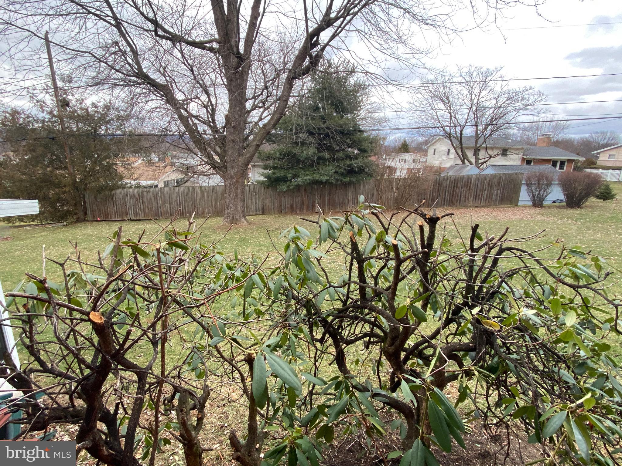 4612 Coventry Road Harrisburg, PA 17109 - Photo 6 of 20 VIEW OF BACK YARD FROM KITCHEN WINDOW