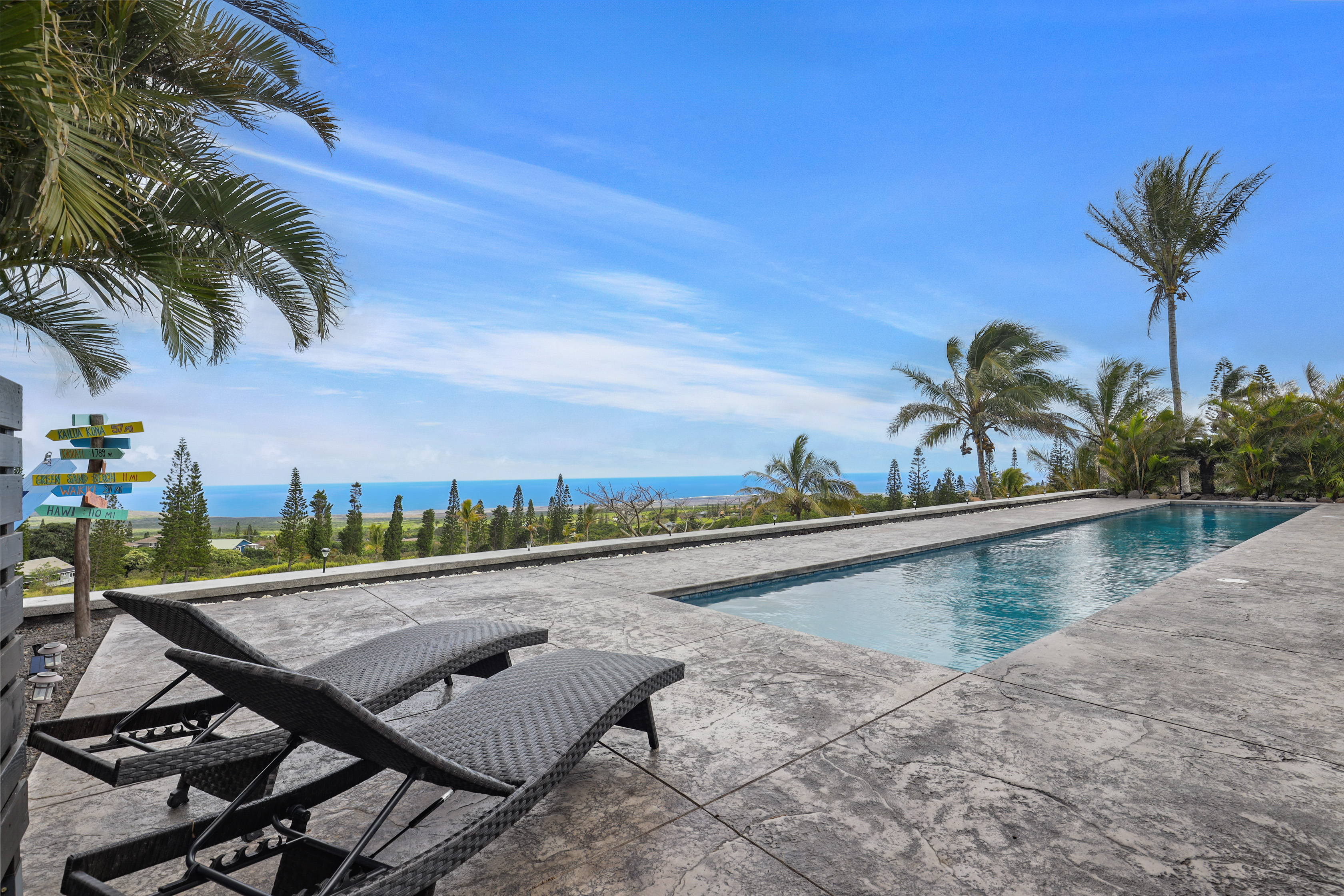 Sit back and enjoy the view from the pool deck.