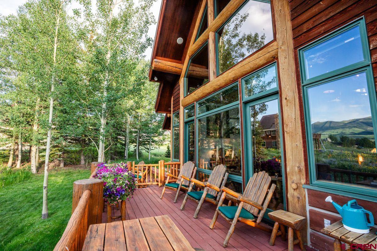 63 Paradise Road Crested Butte, CO 81225 - Photo 35 of 38 a outdoor view with a sitting space