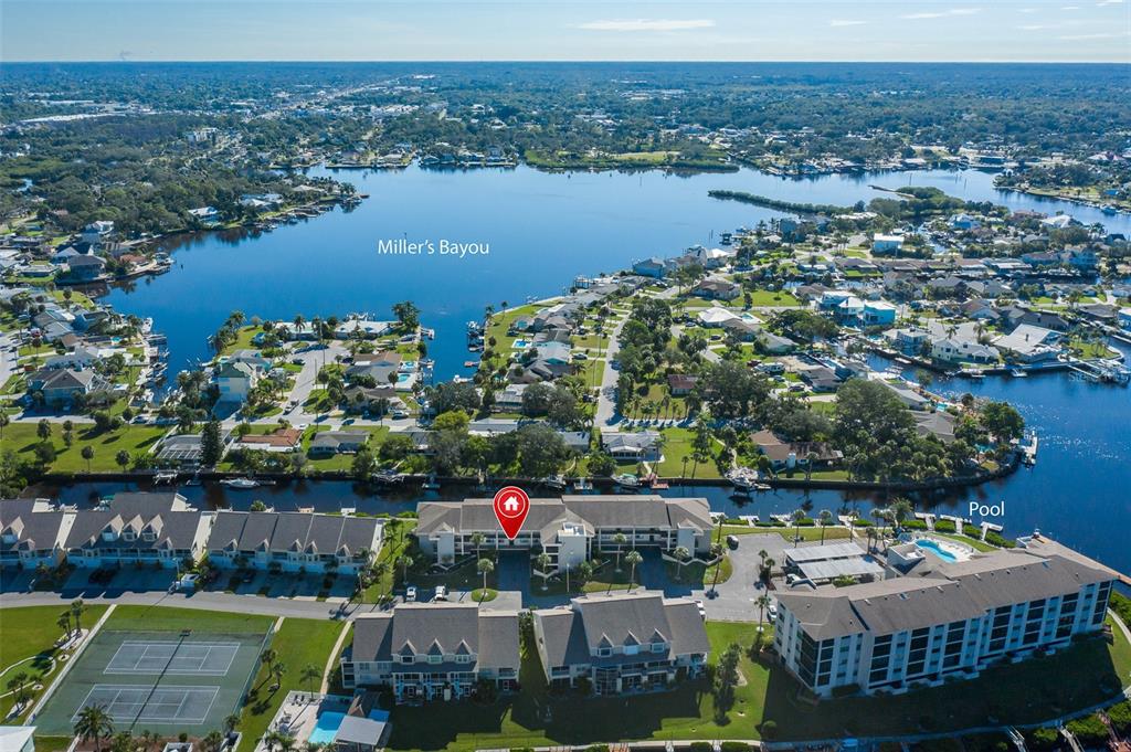 8210 Aquila Street, Unit 213 Port Richey, FL 34668 - Photo 42 of 48 a view of city and lake
