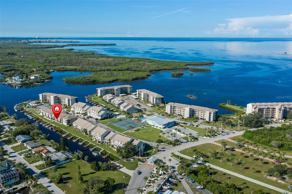 8210 Aquila Street, Unit 213 Port Richey, FL 34668 - Photo 45 of 48 a view of a city and ocean view