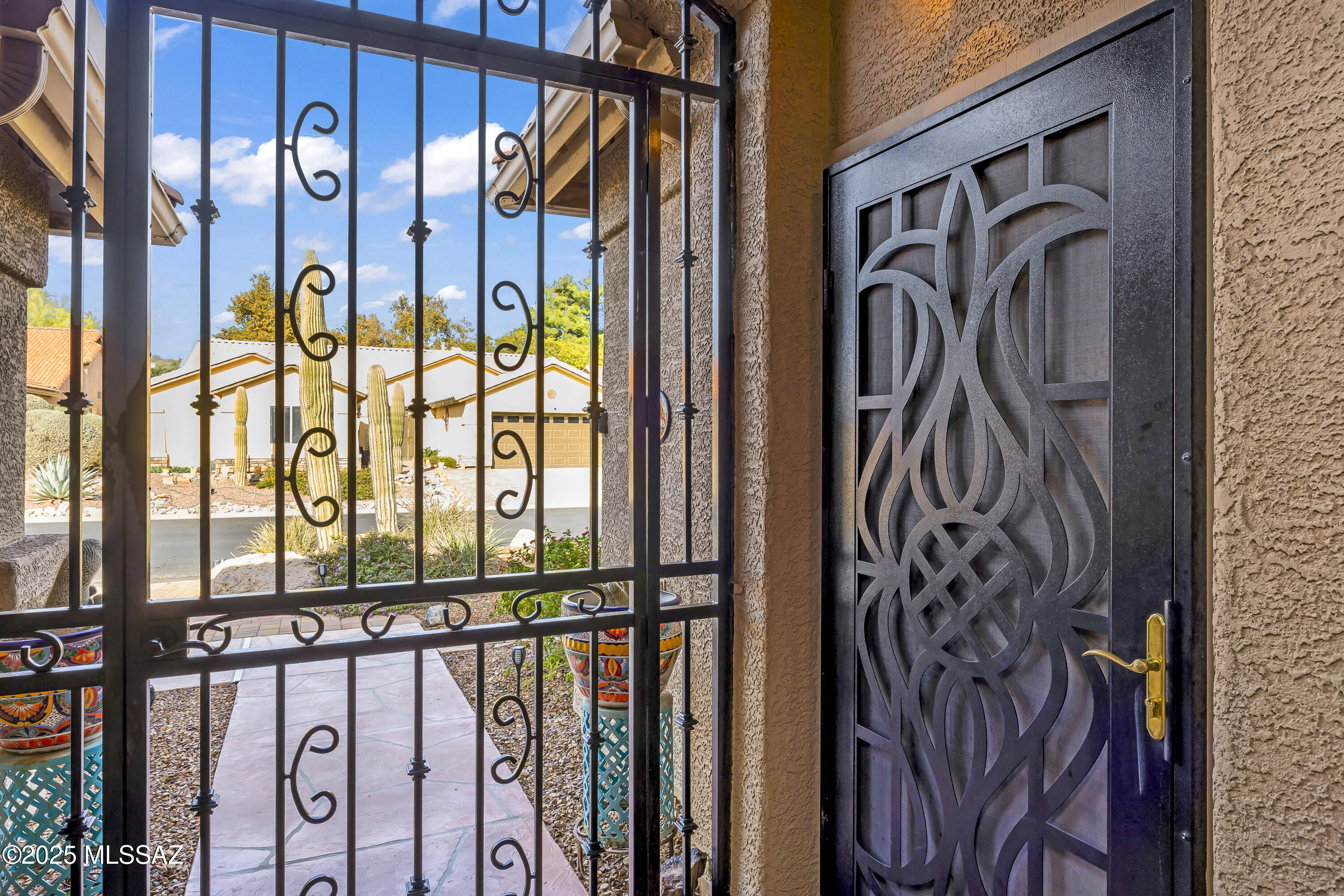 62893 East Flower Ridge Drive Tucson, AZ 85739 - Photo 7 of 49 Custom Gated Entry
