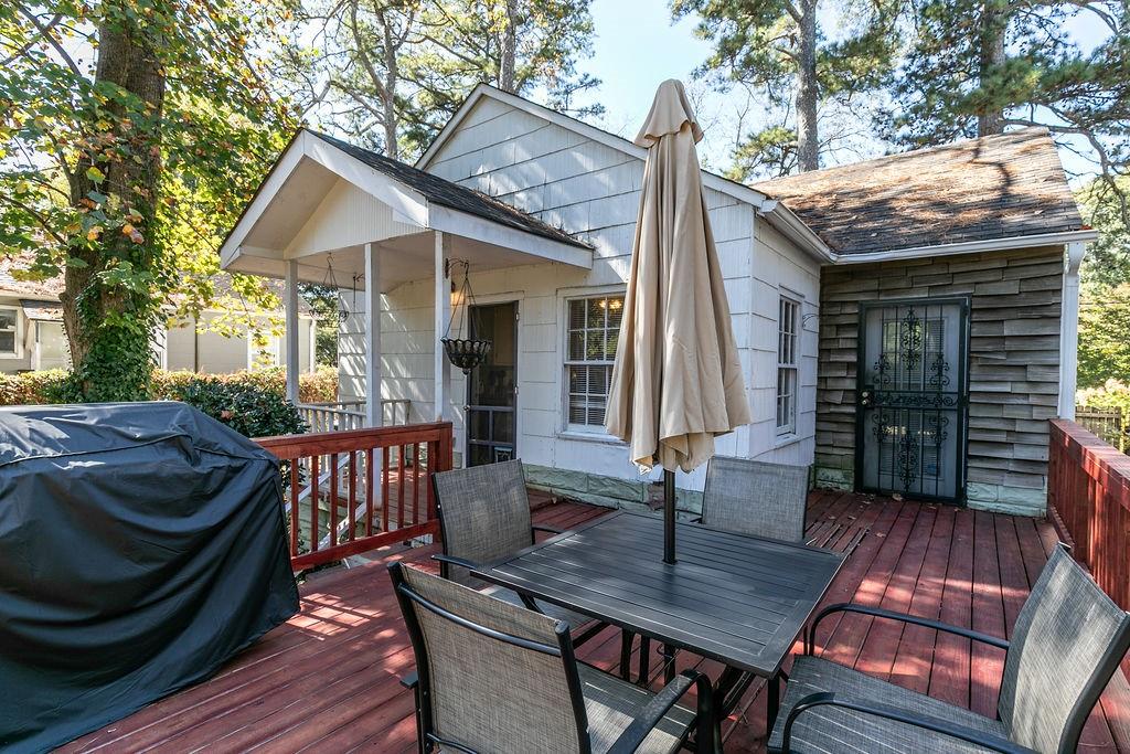 936 East Lake Drive Decatur, GA 30030 - Photo 39 of 50 a view of a house with backyard and sitting area