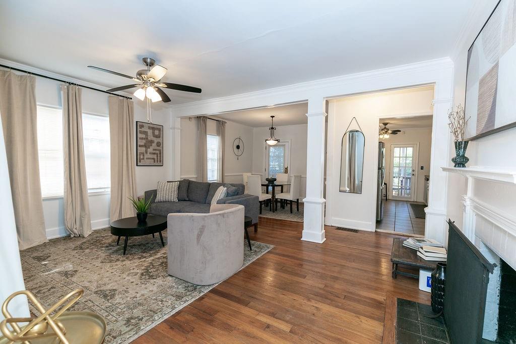 936 East Lake Drive Decatur, GA 30030 - Photo 9 of 50 a living room with furniture and a large window
