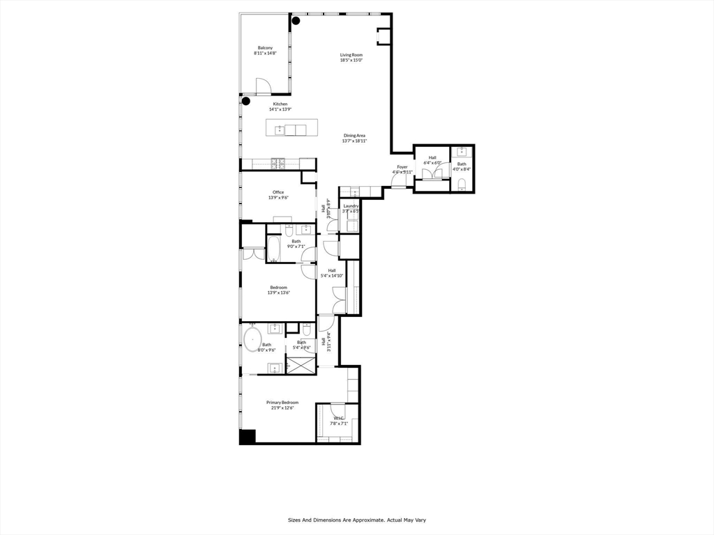 133 Seaport Boulevard, Unit PH 3A Boston, MA 02210 - Photo 25 of 25 a picture of a wall with a white building