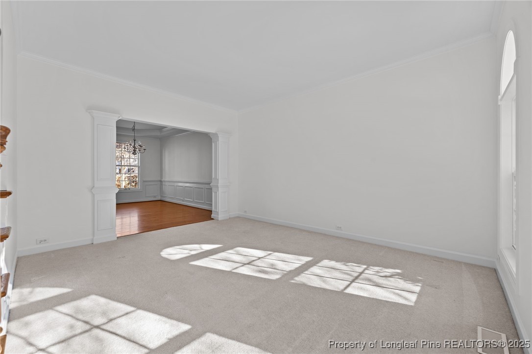 4518 Paces Ferry Drive Durham, NC 27712 - Photo 9 of 44 a view of an empty room and window