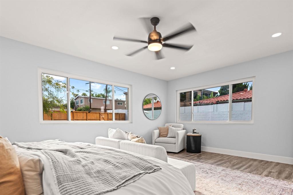 4542 Palm Avenue La Mesa, CA 91941 - Photo 28 of 55 a bedroom with a bed and a window