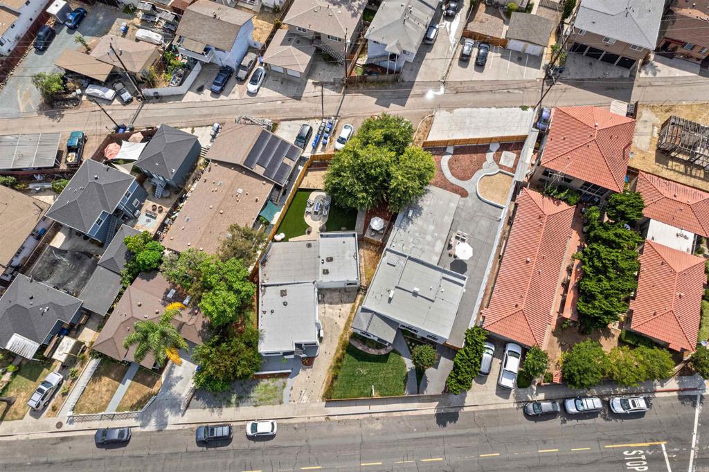 4542 Palm Avenue La Mesa, CA 91941 - Photo 51 of 55 an aerial view of residential houses with outdoor space
