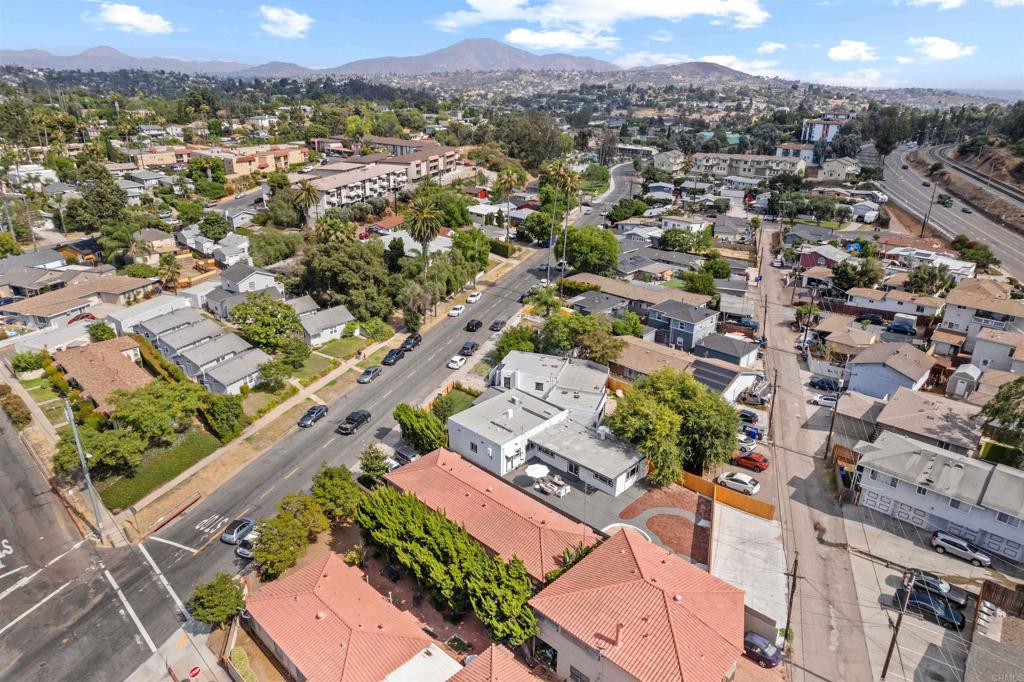 4542 Palm Avenue La Mesa, CA 91941 - Photo 54 of 55 an aerial view of residential houses with outdoor space