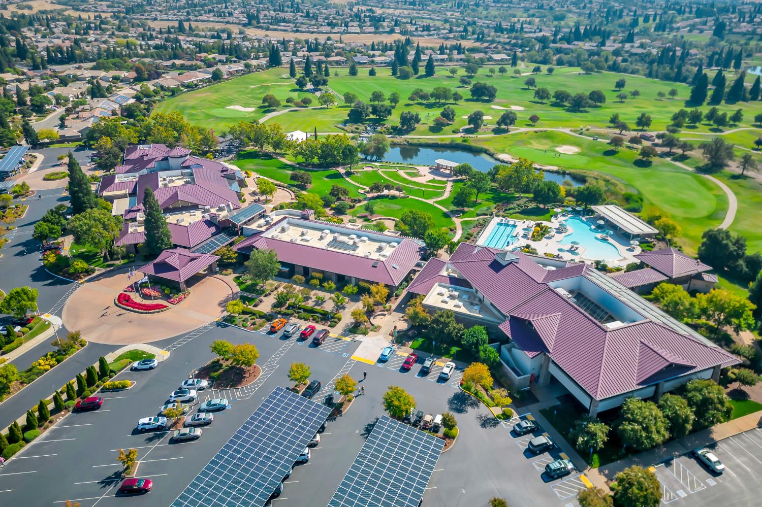 2272 Winding Way Lincoln, CA 95648 - Photo 34 of 46 an aerial view of residential houses with outdoor space and street view