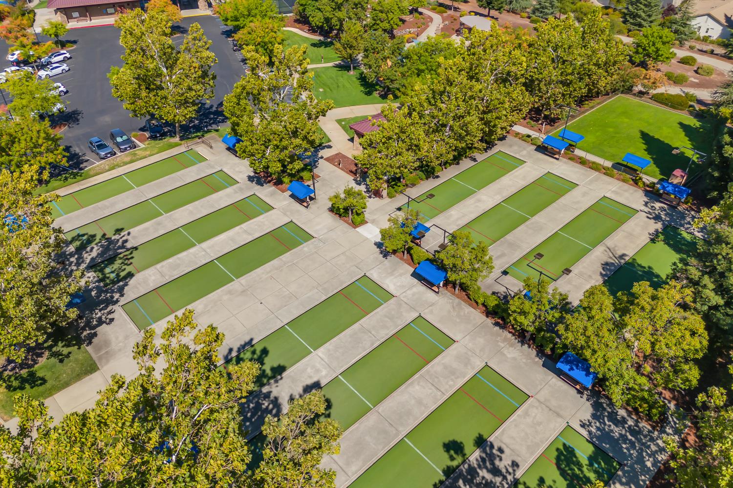2272 Winding Way Lincoln, CA 95648 - Photo 42 of 46 a view of a yard with an outdoor space