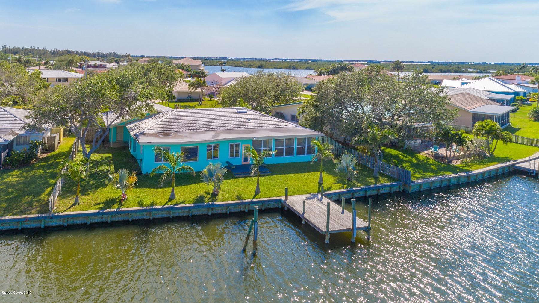 205 Bimini Road Cocoa Beach, FL 32931 - Photo 4 of 28 watch the dolphins