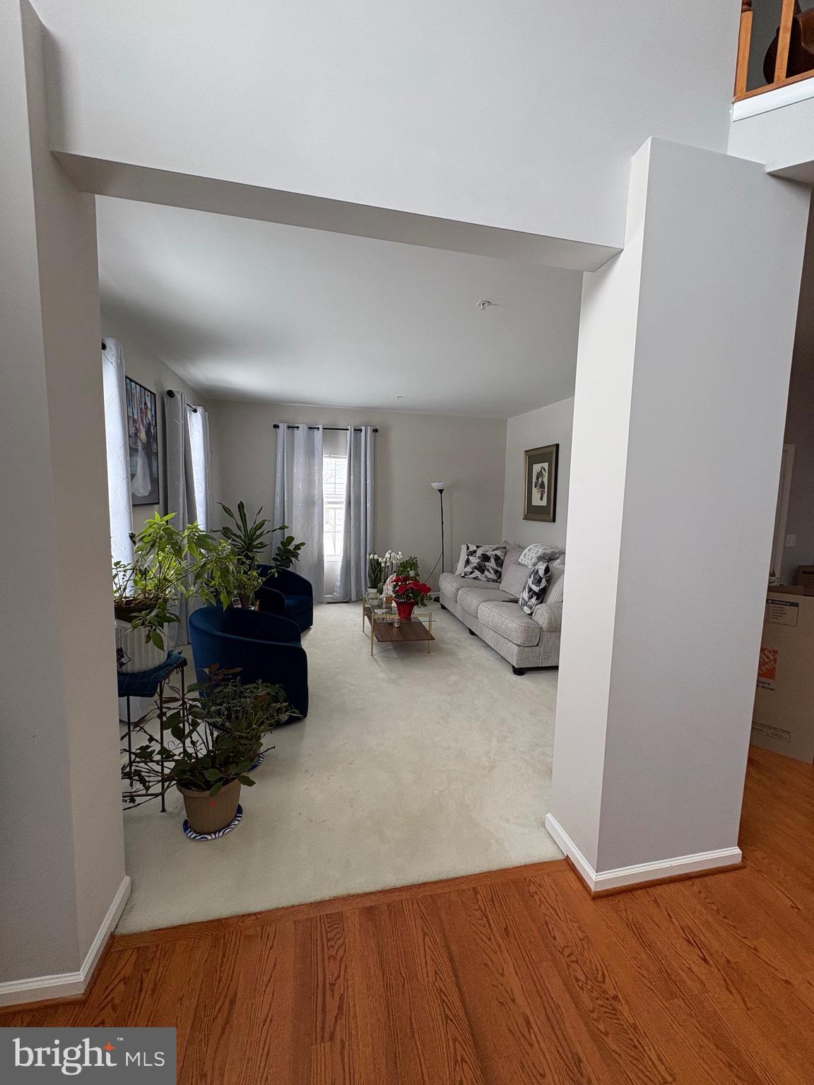 11105 Riverview Road Fort Washington, MD 20744 - Photo 7 of 25 a living room with furniture and a wooden floor